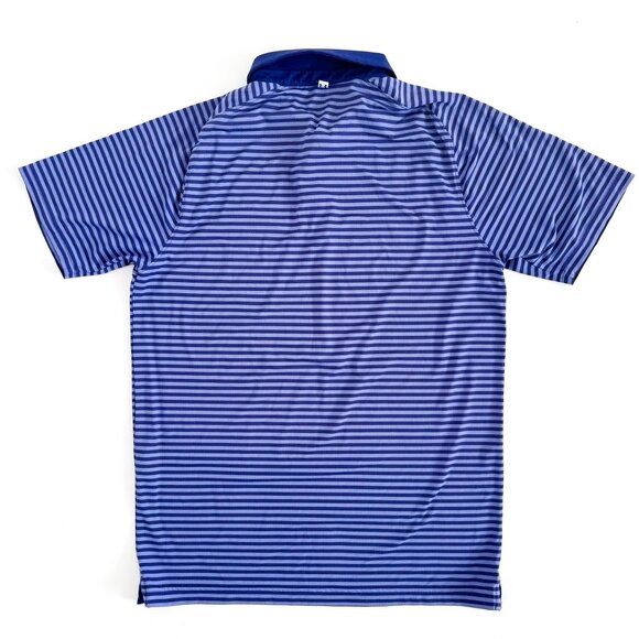 Under Armour Iso-Chill Polo Hollen Stripe Size Small Purple Green - Picture 4 of 8